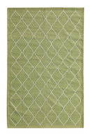 Geometric Print Cotton Rug | Andrew Martin Trellis | Oroatrade