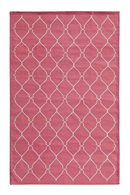 Geometric Print Cotton Rug | Andrew Martin Trellis | Oroatrade