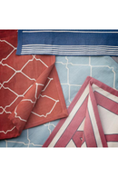 Geometric Print Cotton Rug | Andrew Martin Trellis | Oroatrade