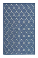 Geometric Print Cotton Rug | Andrew Martin Trellis | Oroatrade