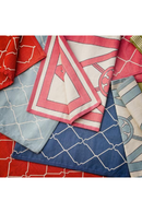 Geometric Print Cotton Rug | Andrew Martin Trellis | Oroatrade