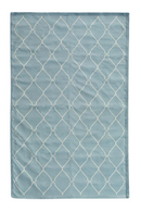 Geometric Print Cotton Rug | Andrew Martin Trellis | Oroatrade