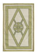 Geometric Handwoven Cotton Rug | Andrew Martin Grove | Oroatrade