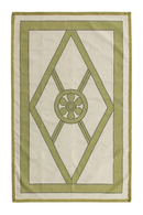 Geometric Handwoven Cotton Rug | Andrew Martin Grove | Oroatrade