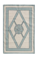Geometric Handwoven Cotton Rug | Andrew Martin Grove | Oroatrade