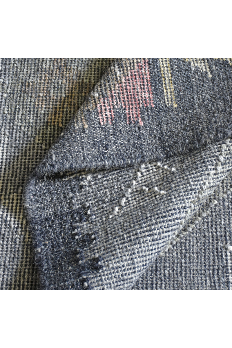 Ikat Print Wool Rug | Andrew Martin Cassius | Oroatrade