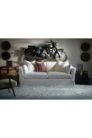 Geometric Design Fringed Outdoor Rug | Andrew Martin | Oroatrade