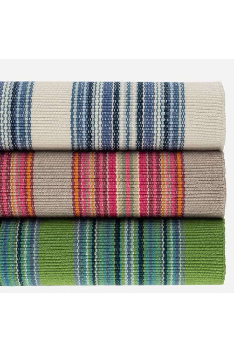 Block Stripes Area Outdoor Rug | Andrew Martin Road Runner | Oroatrade