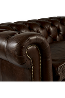 Dark Brown Leather Chesterfield Sofa | Andrew Martin Rebel | OROATRADE