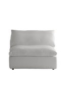 Chalk White Linen Sectional Sofa L | Andrew Martin Truman | OROATRADE
