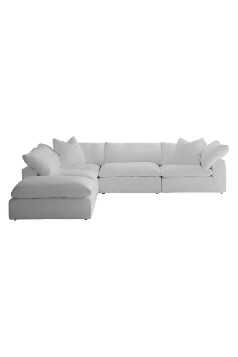 White Linen Modular Sofa Jnr | Andrew Martin Truman | Oroatrade.com