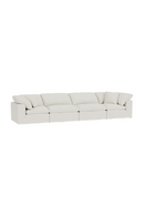 White Linen Modular Sofa Jnr | Andrew Martin Truman | Oroatrade.com