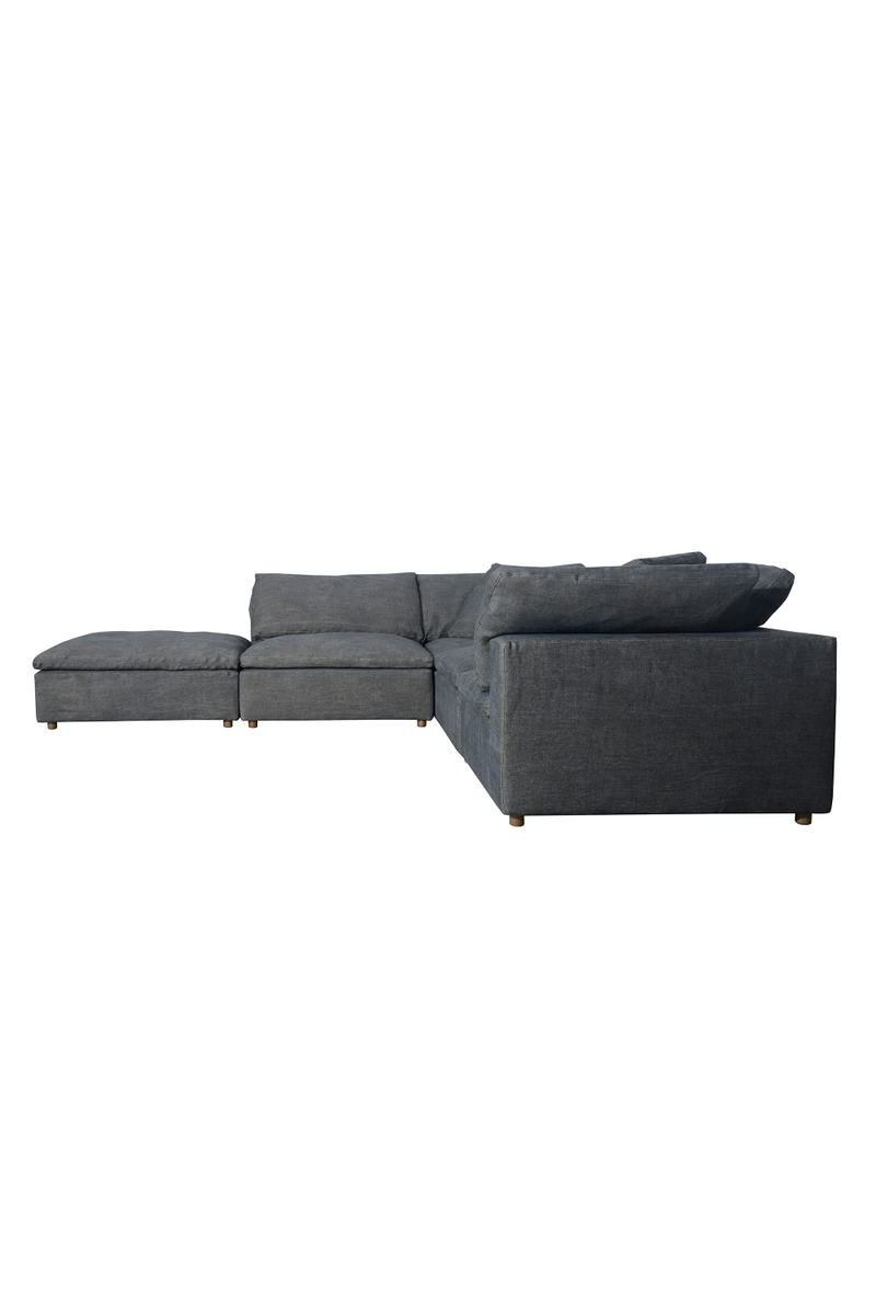 Blue Corner Sectional Sofa | Andrew Martin Statham | OROATRADE