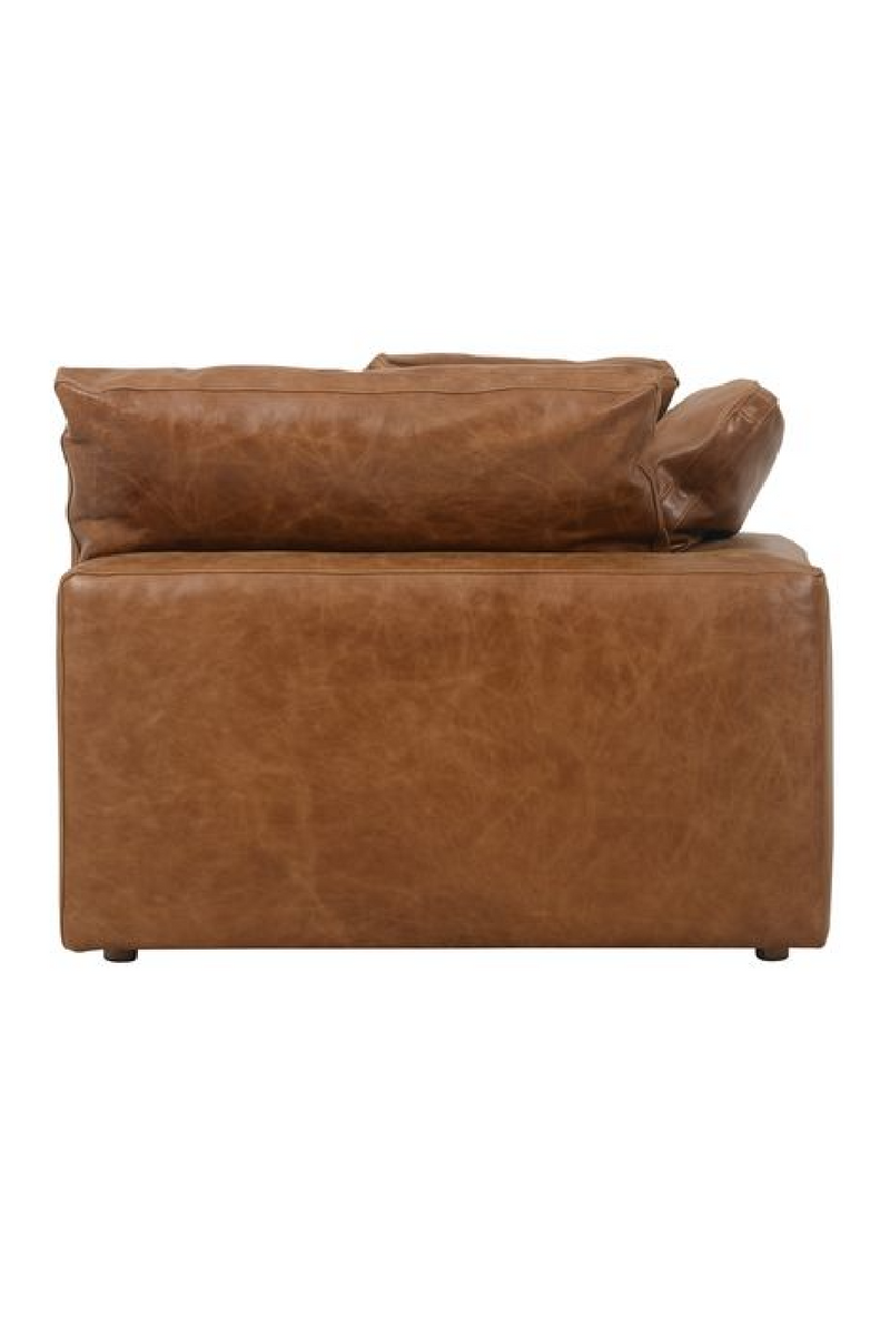 Camel Leather Sectional Sofa L | Andrew Martin Truman | Oroatrade.com