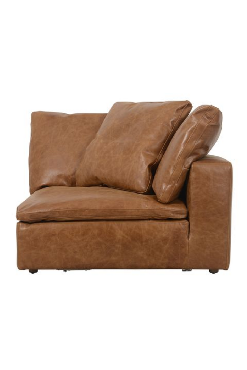 Camel Leather Sectional Sofa L | Andrew Martin Truman | Oroatrade.com