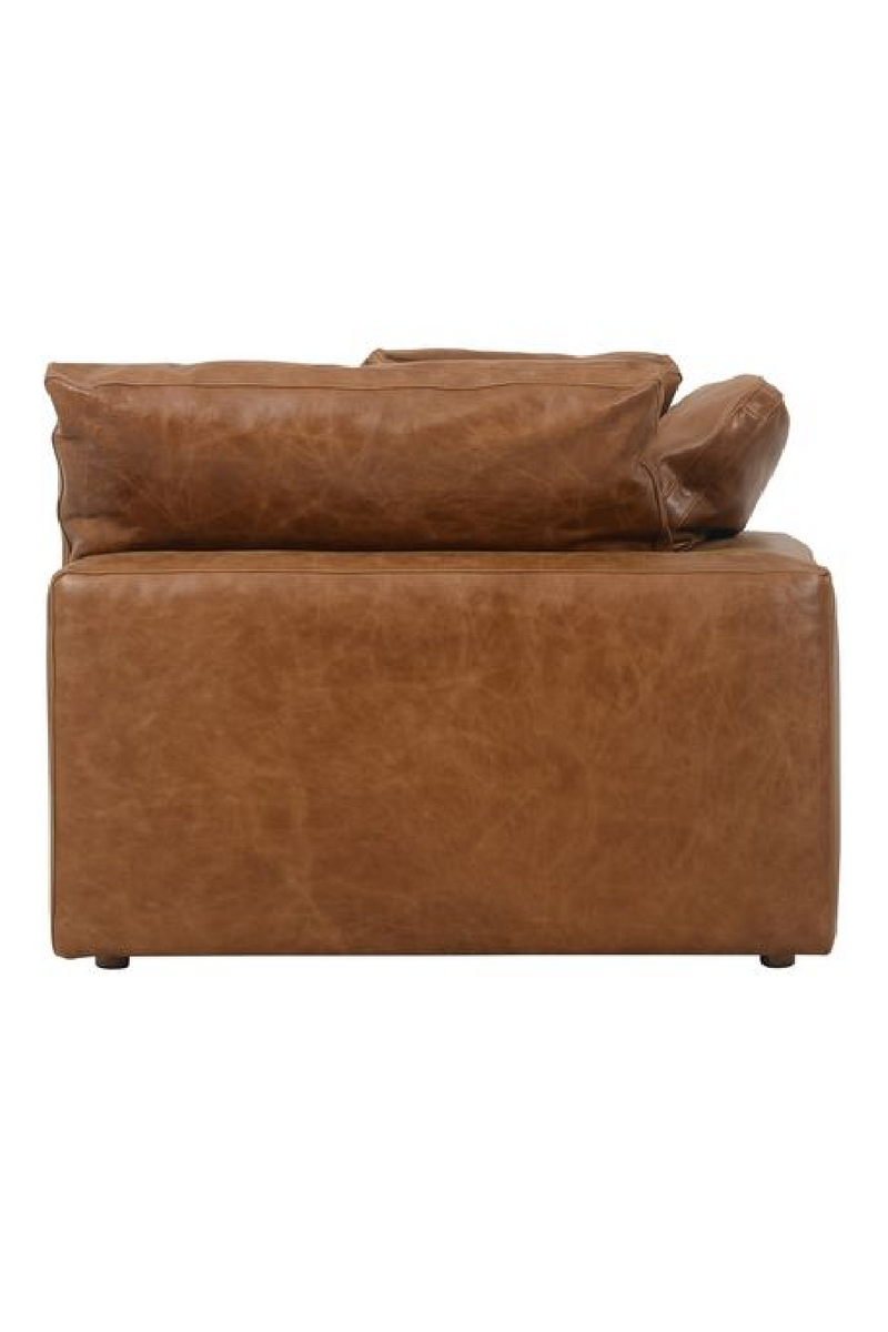 Camel Leather Sectional Sofa L | Andrew Martin Truman | Oroatrade.com