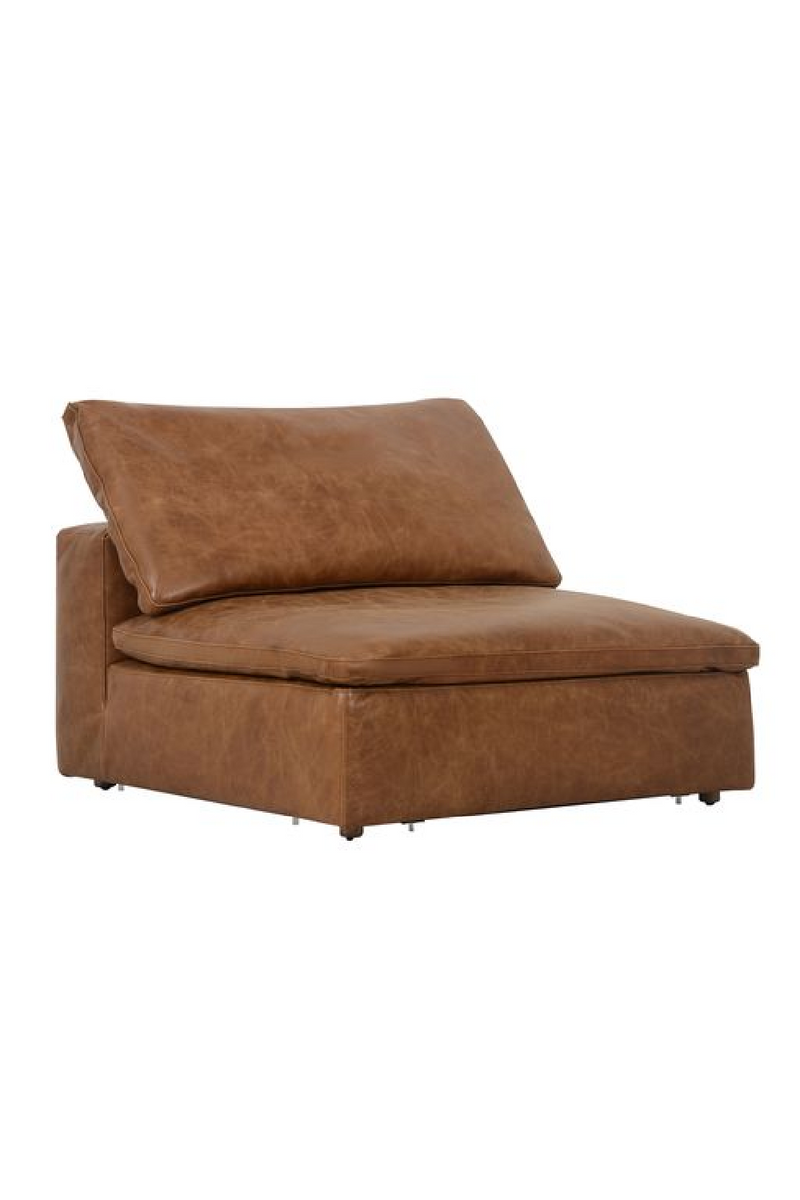 Camel Leather Sectional Sofa L | Andrew Martin Truman | Oroatrade.com