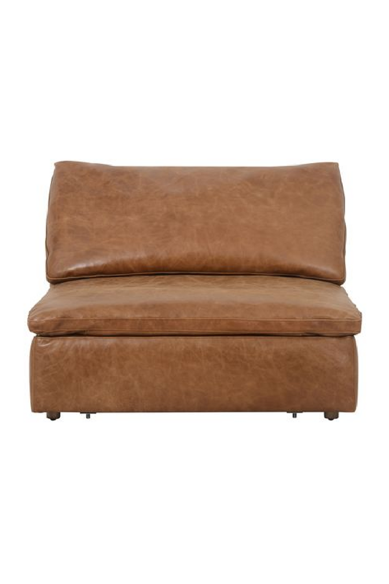 Camel Leather Sectional Sofa L | Andrew Martin Truman | Oroatrade.com