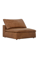 Camel Leather Sectional Sofa Jnr | Andrew Martin Truman | Oroatrade.com