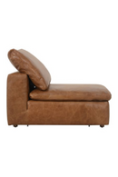 Camel Leather Sectional Sofa Jnr | Andrew Martin Truman | Oroatrade.com