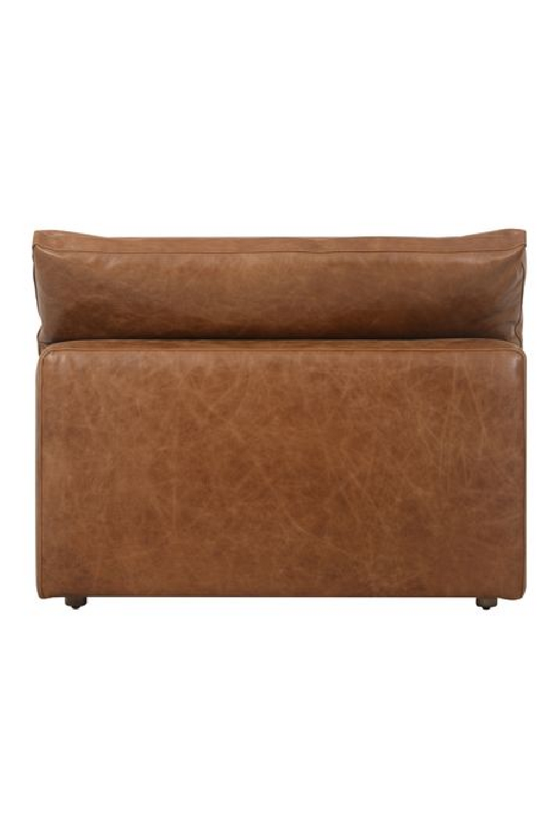 Camel Leather Sectional Sofa Jnr | Andrew Martin Truman | Oroatrade.com
