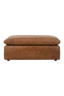 Camel Leather Sectional Sofa Jnr | Andrew Martin Truman | Oroatrade.com