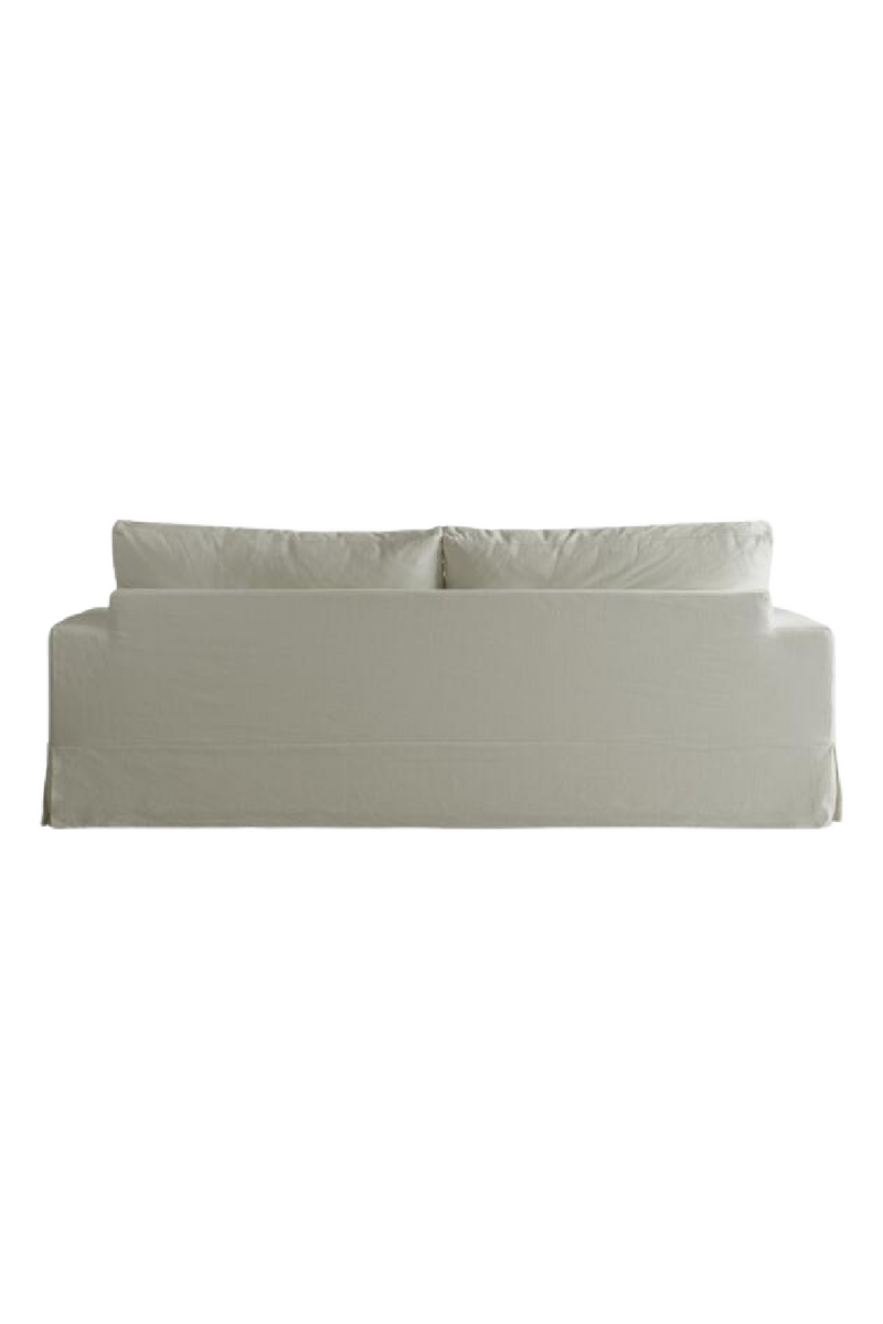 White Linen Classic Sofa | Andrew Martin Strand | Oroatrade.com