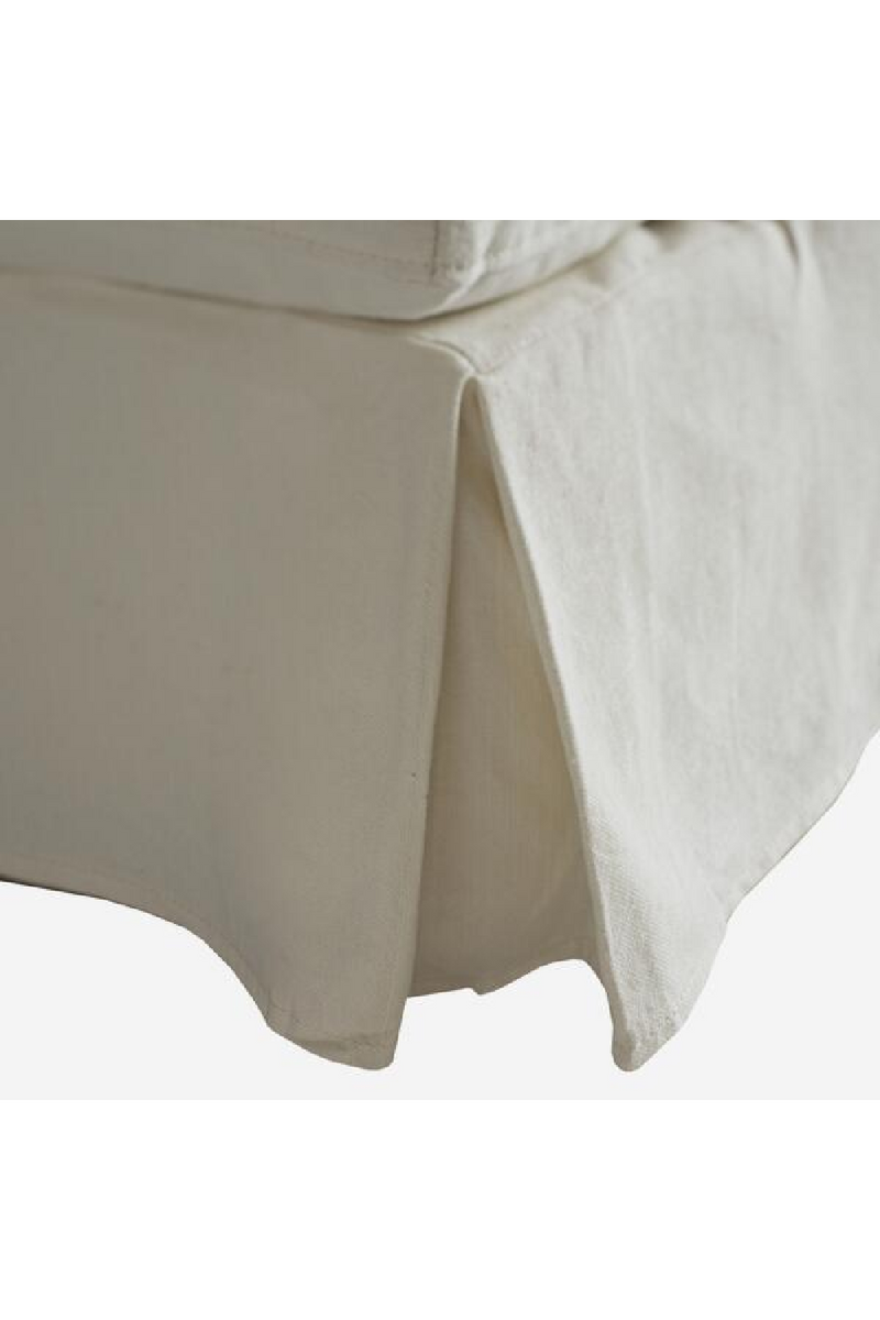 White Linen Classic Sofa | Andrew Martin Strand | Oroatrade.com