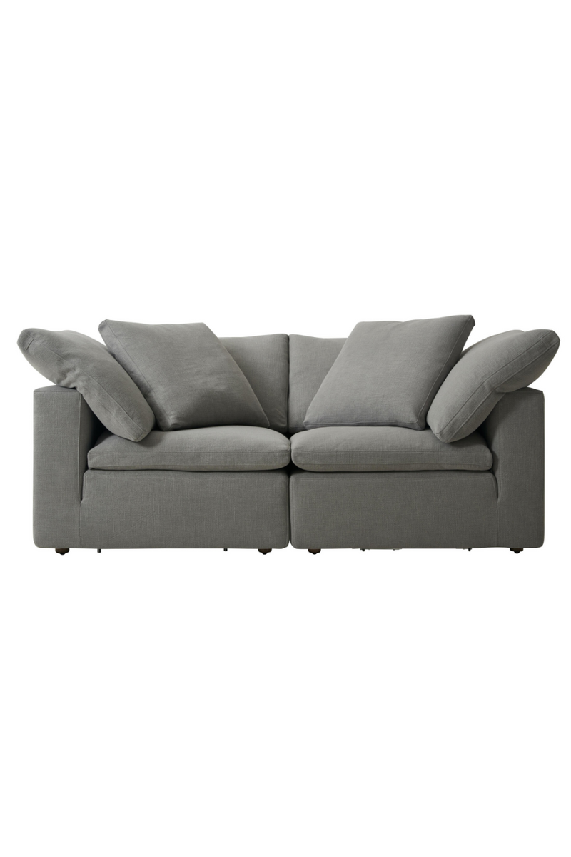 Gray Cotton Sectional Sofa L | Andrew Martin Truman
