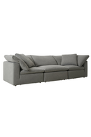 Gray Cotton Sectional Sofa L | Andrew Martin Truman | Oroa.es