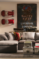 Gray Cotton Sectional Sofa Jnr | Andrew Martin Truman | Oroatrade.com