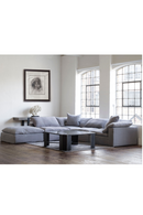 Gray Cotton Sectional Sofa Jnr | Andrew Martin Truman | Oroatrade.com