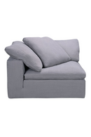 Gray Cotton Sectional Sofa Jnr | Andrew Martin Truman | Oroatrade.com