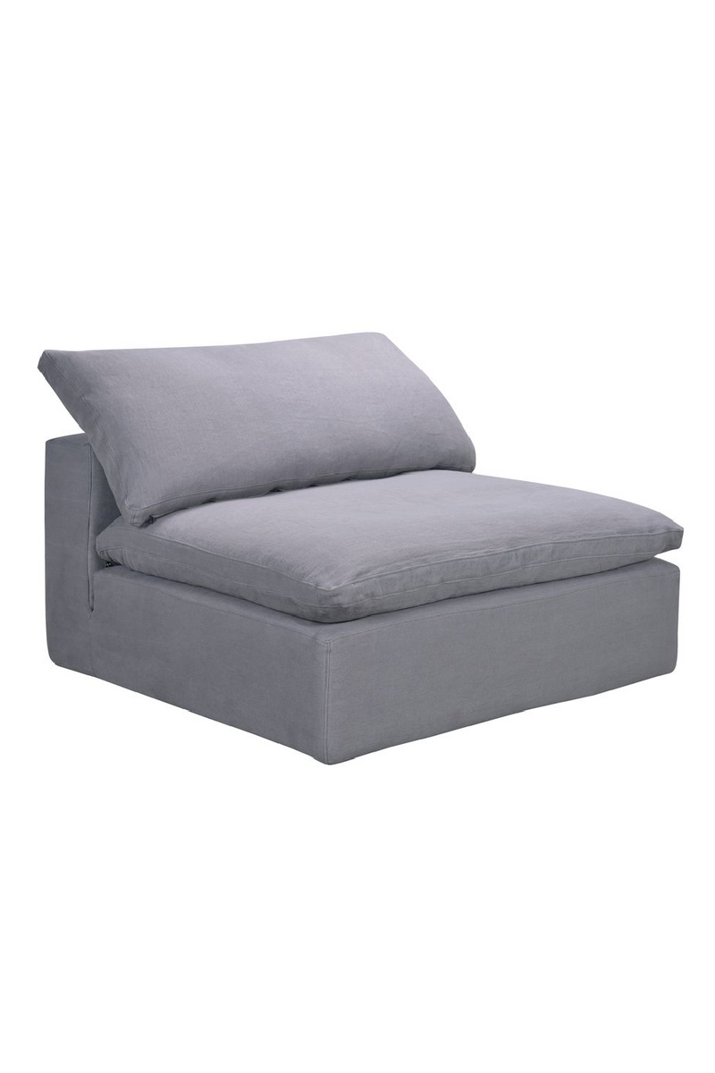 Gray Cotton Sectional Sofa Jnr | Andrew Martin Truman | Oroatrade.com
