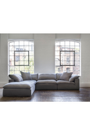 Gray Cotton Sectional Sofa Jnr | Andrew Martin Truman | Oroatrade.com