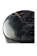 Hand-Polished Petrified Wood Stool | Andrew Martin Log | OROATRADE