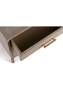 Cream Shagreen Side Chest | Andrew Martin Jasper | OROATRADE