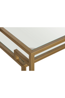 Glass in Golden Frame Side Table | Andrew Martin Architect | OROATRADE