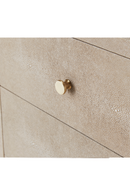 Shagreen Three Drawers Side Table | Andrew Martin Georgia | Oroatrade.com