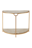 Half Moon Shagreen Console Table | Andrew Martin Elise | Oroatrade.com