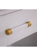 Shagreen Minimalist Bedside Table | Andrew Martin Moby | Oroatrade.com