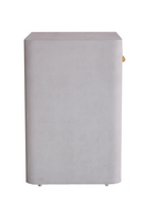 Shagreen Minimalist Bedside Table | Andrew Martin Moby | Oroatrade.com