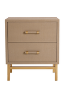 Textured Rattan Bedside Table | Andrew Martin Hesta | Oroatrade.com