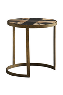Round Petrified Wood Nesting Side Tables | Andrew Martin | OROATRADETRADE.com