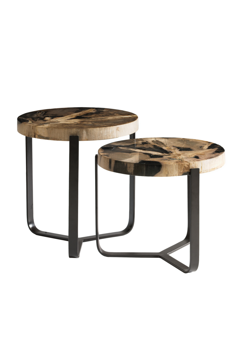 Tripod Leg Wooden Nesting Side Tables | Andrew Martin Nova | OROATRADETRADE.com