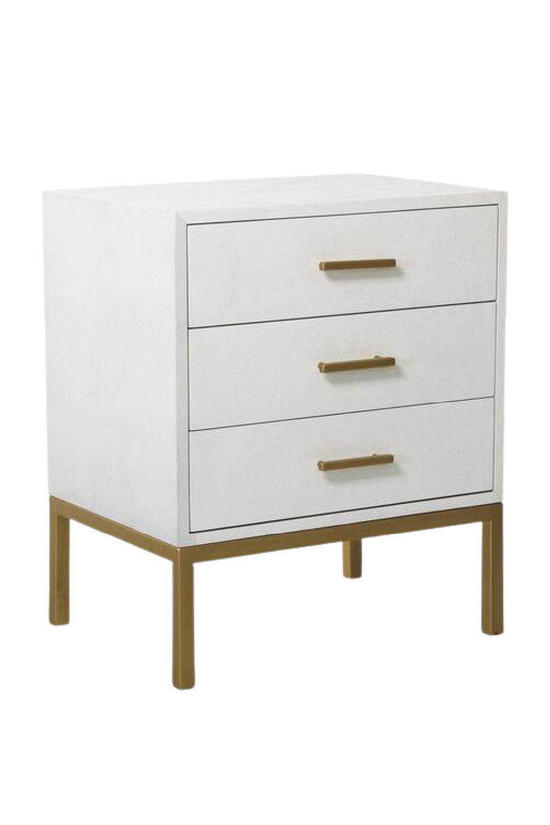 Classic Shagreen Bedside Table | Andrew Martin Jasper | Oroatrade