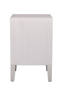 White Shagreen Bedside Table | Andrew Martin Georgia | OROATRADE