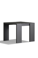 Gray Metal Outdoor Side Table | Andrew Martin Bora | Oroatrade