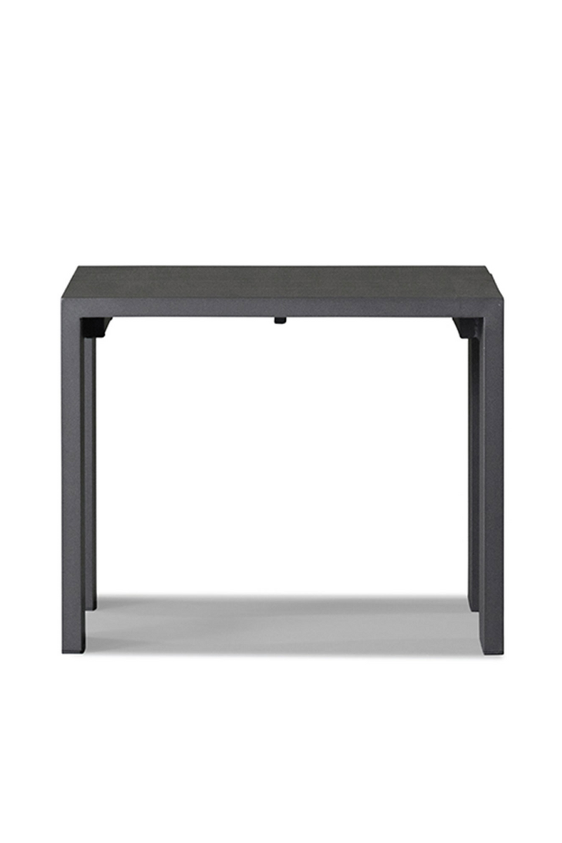 Gray Metal Outdoor Side Table | Andrew Martin Bora | Oroatrade