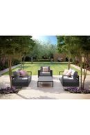Gray Metal Outdoor Coffee Table | Andrew Martin Bora | Oroatrade.com